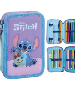 Pernica puna 2zipa Stitch Cerda 2700001707 lila-plava