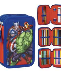Pernica puna 3zipa Avengers Cerda 2700001258 plavo-crvena