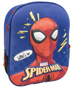 Ranac predškolski 3D Spiderman Cerda 2100005347 plavo-crveni