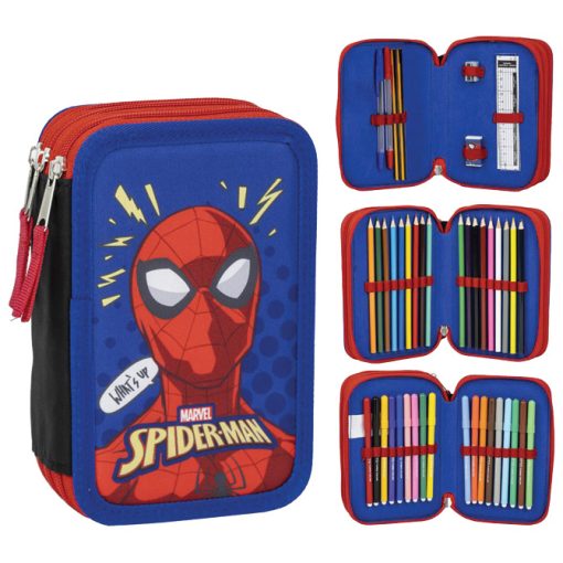 Pernica puna 3zipa Spiderman Cerda 2700001257 plavo-crvena