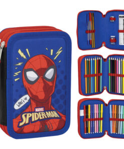 Pernica puna 3zipa Spiderman Cerda 2700001257 plavo-crvena