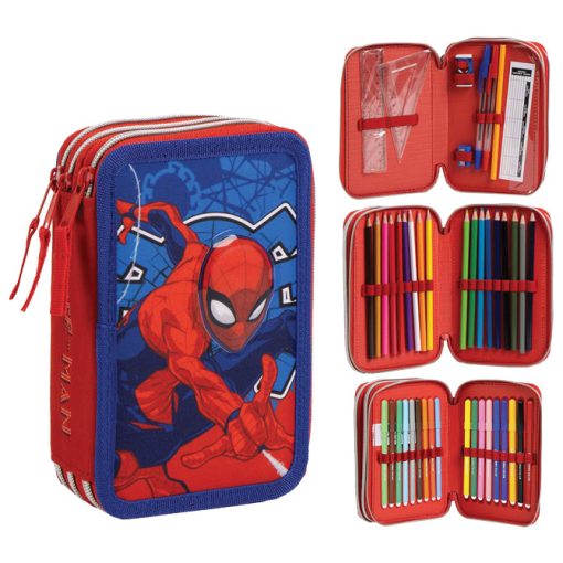 Pernica puna 3zipa Spiderman Cerda 2700001649 crveno-plava
