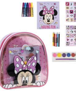 Ranac dečji sa setom za bojenje pk5 Minnie Cerda 2700001592 roze