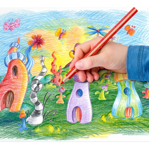 Set jumbo bojica 10+2 sa rezačem STAEDTLER® Noris® jumbo 128 - Image 4