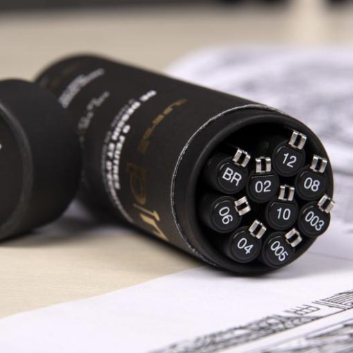 Fine Line Set – 8 finelinera + 1 marker sa brush vrhom (Deep Black) UNI PIN - Image 2