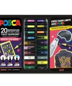 Alternative view of SET Markera u metalnom koferu 20/1 GROOVY COLOURS, Uni POSCA