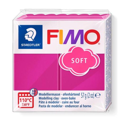 POLIMERNA GLINA STAEDTLER FIMO SOFT CIKLAMA