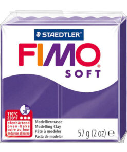 POLIMERNA GLINA STAEDTLER FIMO SOFT ŠLJIVA PLAVA