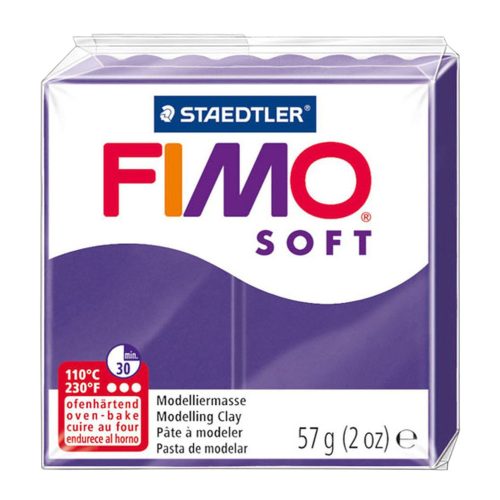 POLIMERNA GLINA STAEDTLER FIMO SOFT ŠLJIVA PLAVA