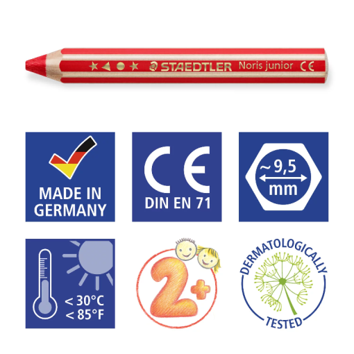 DRVENE BOJICE Noris® Junior 3u1 BUDDY 1/6 Staedtler - Image 4