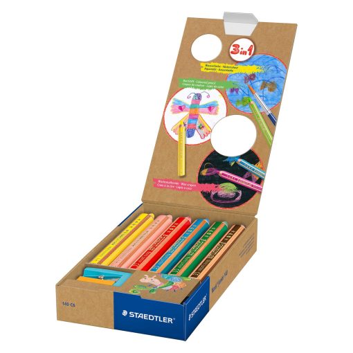 DRVENE BOJICE Noris® Junior 3u1 BUDDY 1/6 Staedtler