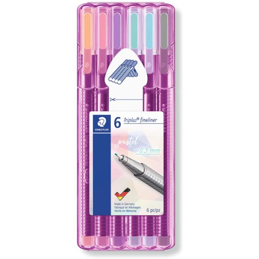 Finelineri PASTEL SET TRIPLUS 1/6 Staedtler - Image 2