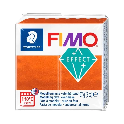 POLIMERNA GLINA STAEDTLER FIMO EFFECT ORANGE METALIC