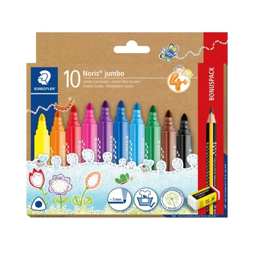 Flomasteri NORIS JUMBO 1/10 Staedtler