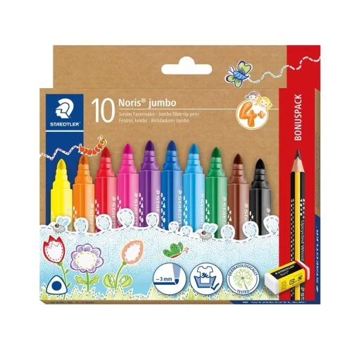 Flomasteri NORIS JUMBO 1/10 Staedtler