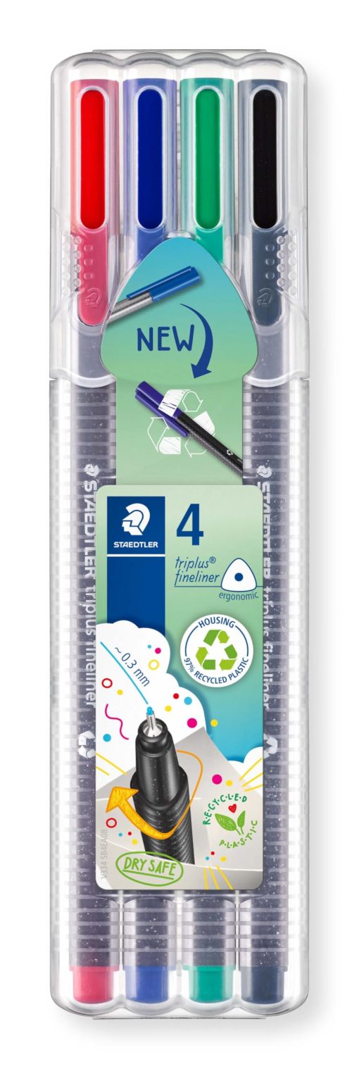 Finelineri u setu TRIPLUS 1/4 Staedtler - Image 3