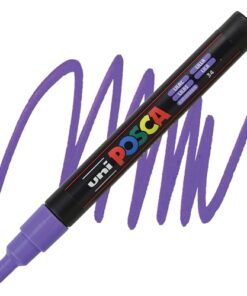 Marker FINE obli vrh POSCA LILA 0.9–1.3 mm PC-3M