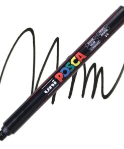 Marker na vodenoj bazi POSCA PC-1M ULTRA FINE CRNI, Uni