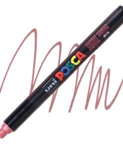 Marker na vodenoj bazi POSCA PC-1M ULTRA FINE METALIK CRVENI, Uni