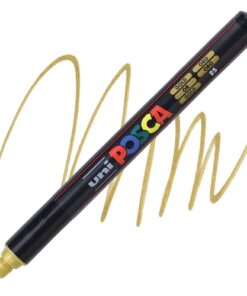 Marker na vodenoj bazi POSCA PC-1M ULTRA FINE ZLATNI, Uni