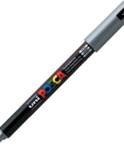 Marker na vodenoj bazi POSCA PC-1M ULTRA FINE SREBRNI, Uni