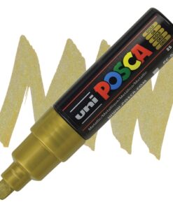 Marker kosi vrh POSCA ZLATNI 8mm PC-8K