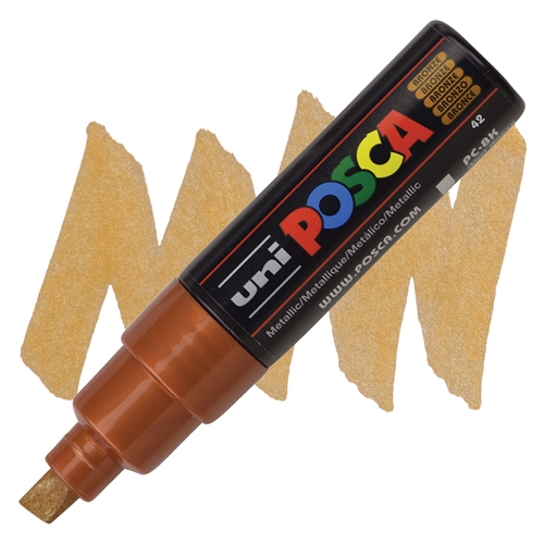 Marker kosi vrh POSCA BRONZANI 8mm PC-8K