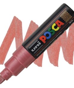 Marker kosi vrh POSCA METALIK CRVENI 8mm PC-8K