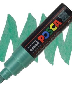 Marker kosi vrh POSCA METALIK ZELENI 8mm PC-8K