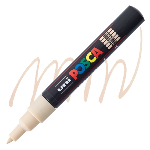 Marker na vodenoj bazi POSCA PC-1M FINE 0,7mm BEŽ, Uni