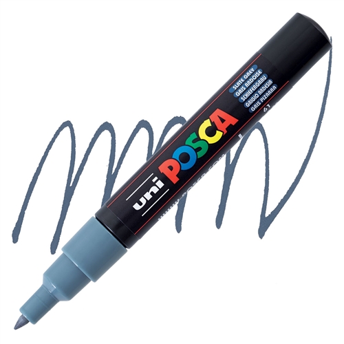 Marker na vodenoj bazi POSCA PC-1M FINE 0,7mm KAMEN SIVI, Uni