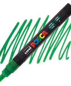 Marker FINE obli vrh POSCA ZELENI sa šljokicama 0.9–1.3 mm PC-3ML