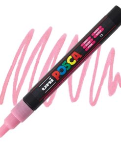 Marker FINE obli vrh POSCA ROZE sa šljokicama 0.9–1.3 mm PC-3ML