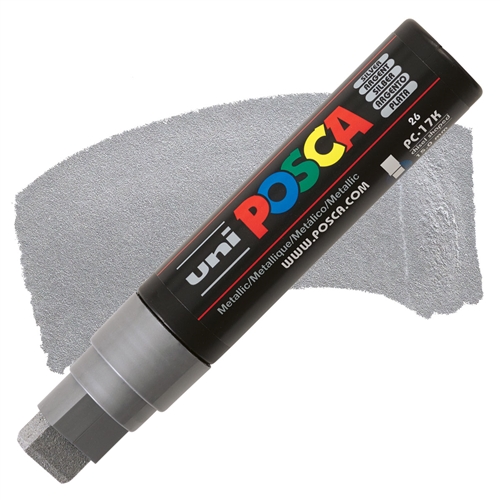 Marker jumbo POSCA SREBRNI 15 mm PC-17K