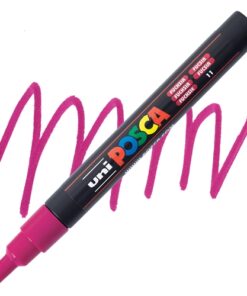Marker FINE obli vrh POSCA CIKLAMA 0.9–1.3 mm PC-3M