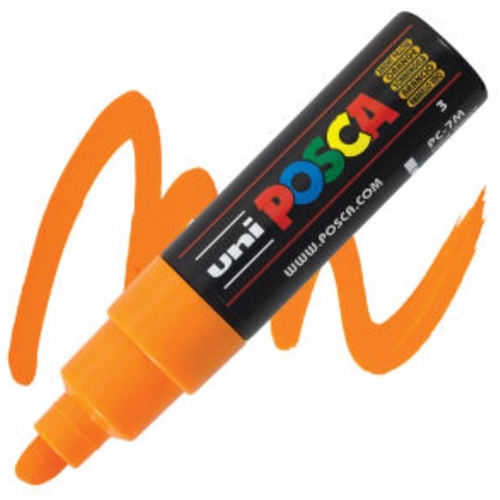 Marker obli vrh POSCA JARKO ŽUTI 5mm PC-7M