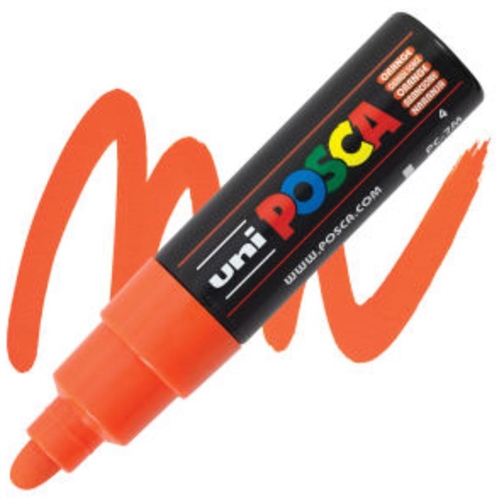 Marker obli vrh POSCA NARANDŽASTI 5mm PC-7M
