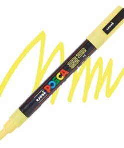 Marker FINE obli vrh POSCA SUNČANO ŽUTI 0.9–1.3 mm PC-3M