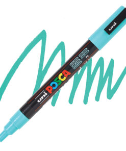Marker FINE obli vrh POSCA VODENO ZELENI 0.9–1.3 mm PC-3M