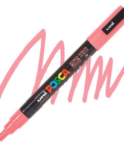 Marker FINE obli vrh POSCA KORALNO ROZE 0.9–1.3 mm PC-3M