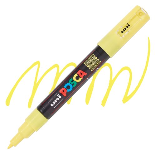 Marker na vodenoj bazi POSCA PC-1M FINE 0,7mm SUNČANO ŽUTA, Uni