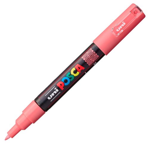 Marker na vodenoj bazi POSCA PC-1M FINE 0,7mm KORALNO ROZE, Uni