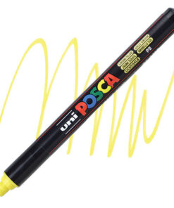 Marker na vodenoj bazi POSCA PC-1M ULTRA FINE SUNČANO ŽUTI, Uni