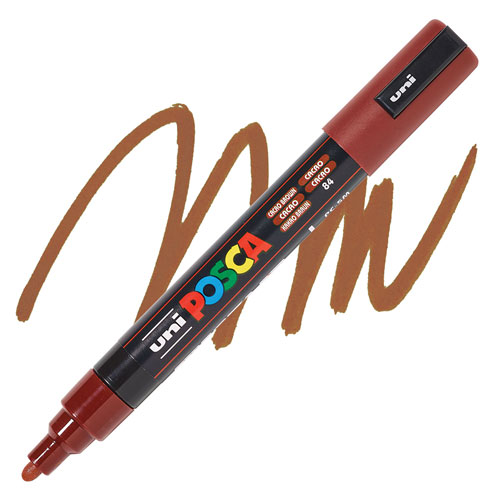 Marker na vodenoj bazi POSCA KAKAO 1,8 - 2,5 mm PC-5M