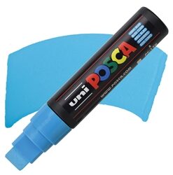 Marker jumbo POSCA SVETLO PLAVA 15 mm PC-17K