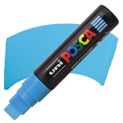 Marker jumbo POSCA SVETLO PLAVA 15 mm PC-17K