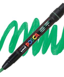 Marker na vodenoj bazi POSCA PCF-350 1-10mm BRUSH TIP ZELENI, Uni