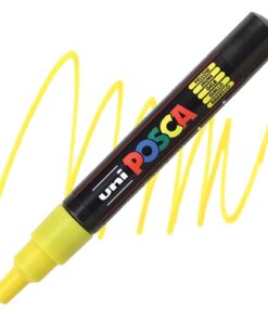 Marker na vodenoj bazi POSCA PC-1M FINE 0,7mm ŽUTI, Uni