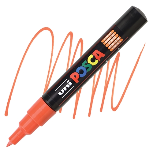Marker na vodenoj bazi POSCA PC-1M FINE 0,7mm NARANDŽASTI, Uni