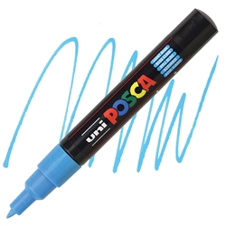 Marker na vodenoj bazi POSCA PC-1M FINE 0,7mm SVETLO PLAVI, Uni